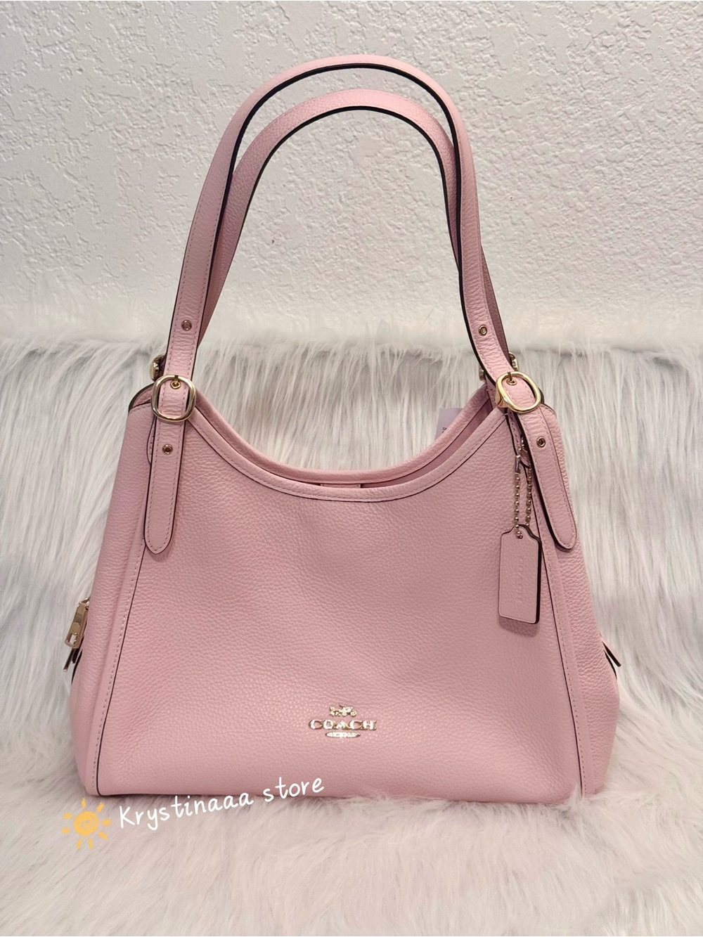 NWT Coach Erin Shoulder Bag NWT CAQ86 in Soft Pink
